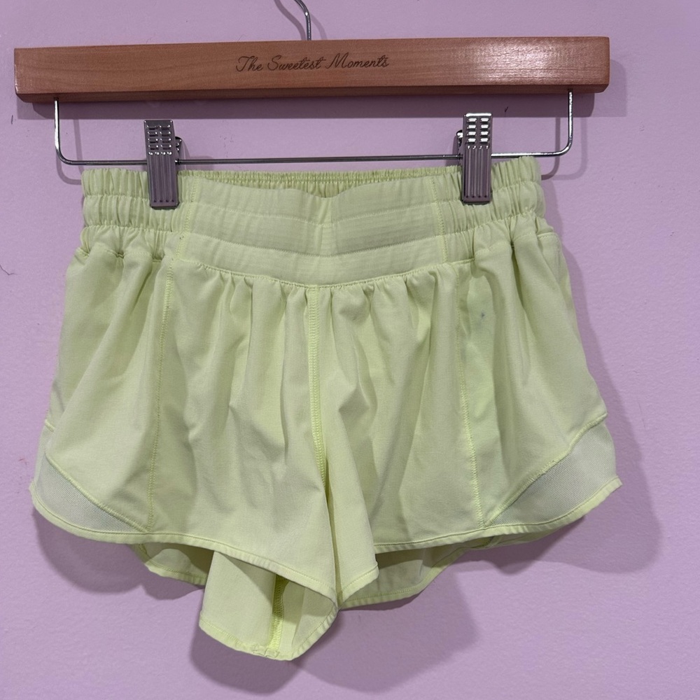 lululemon athletica Light Yellow Kids Shorts